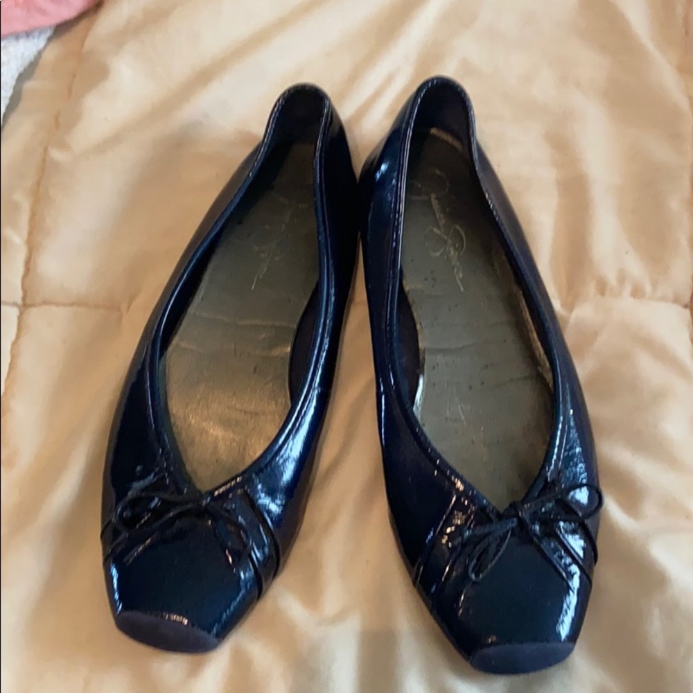 Jessica Simpson Patent Ballet Flats
